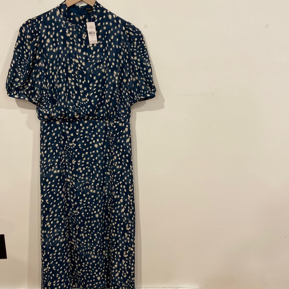 Fully lined, midi professional dress